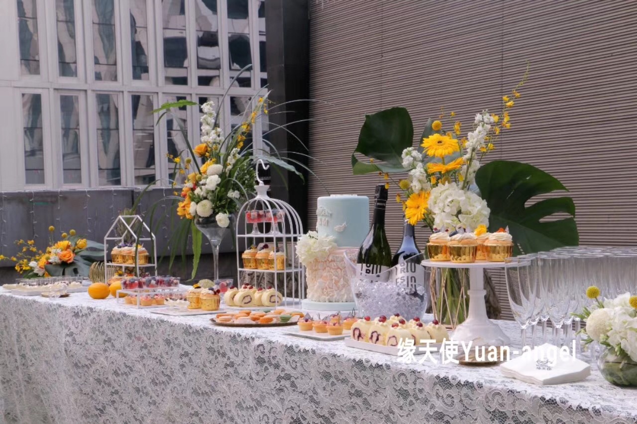 甜品茶歇&气球&花艺&氛围布置与剧组的一次深度合作